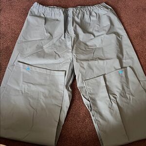 Men's Gray Rain Pants